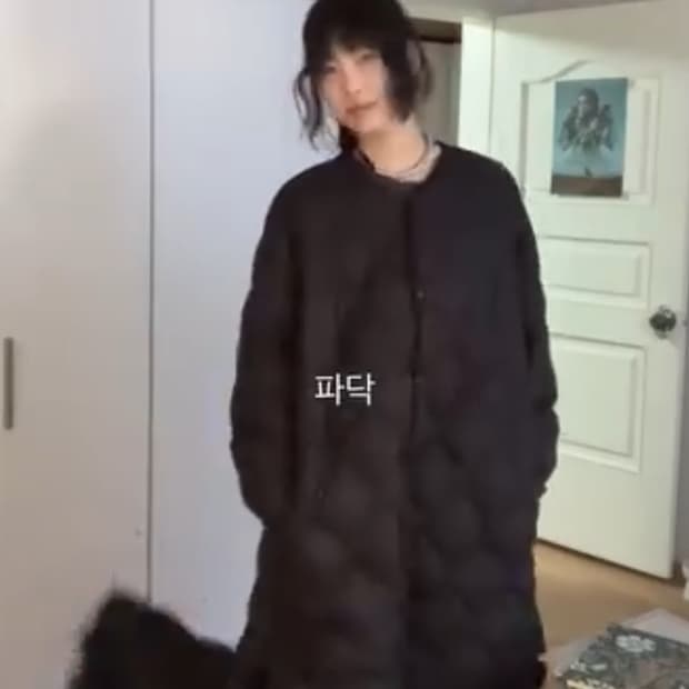 유니클로 울트라라이트다운 롱패딩 3xl