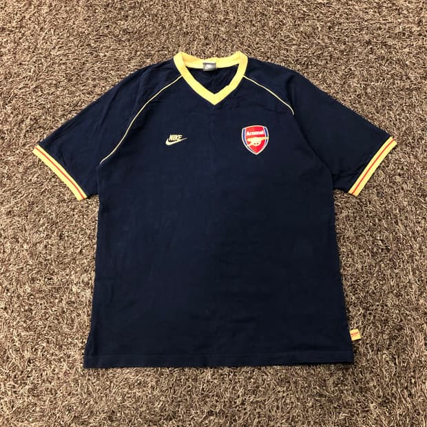 L 나이키 아스날 반팔 티셔츠