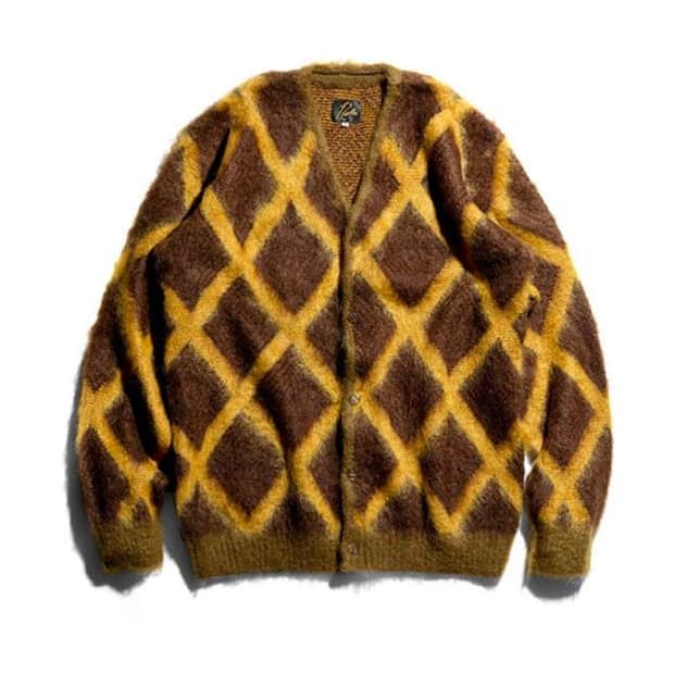 니들즈 모헤어 가디건 S