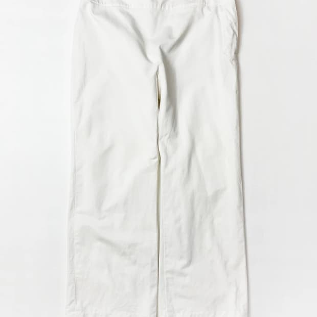 질샌더 00's 미니멀리즘 와이드 팬츠 PN5638