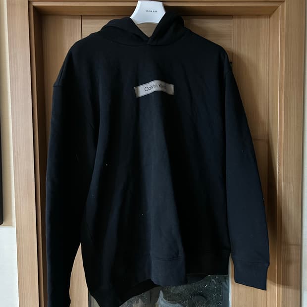 캘빈클라인 후드 블랙