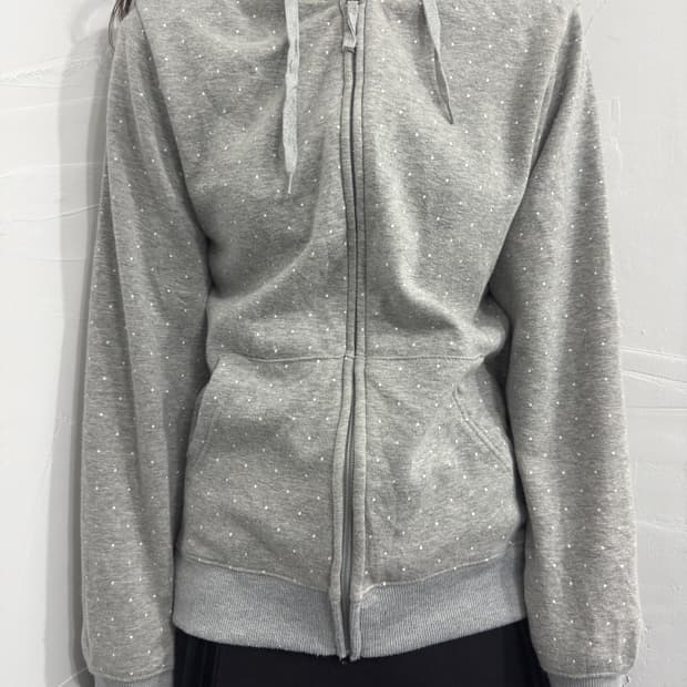 closshi dot hood zipup