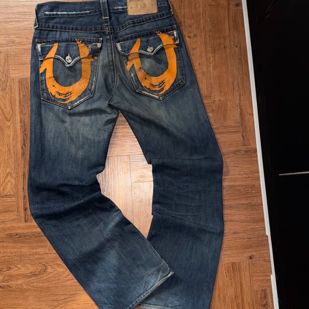 트루릴리젼 데님팬츠