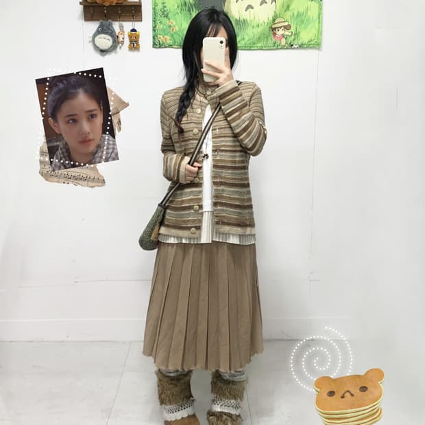 ꒰ঌ 코코아 카페라떼 모리걸 세트 ໒꒱