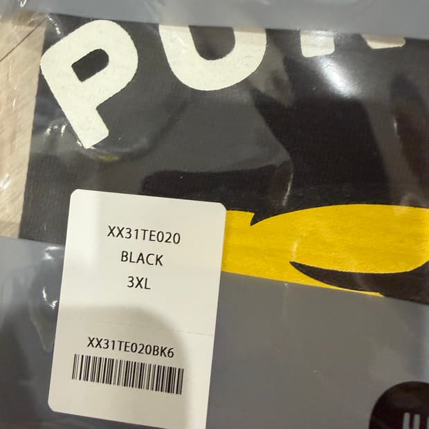 휴먼메이드 포켓몬 피카츄 티셔츠 블랙 3XL