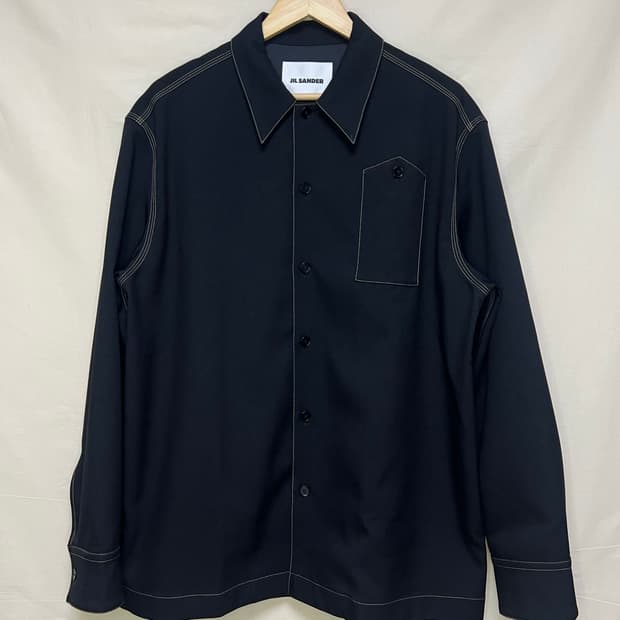 질샌더 JIL SANDER 25SS 개버딘 셔츠자켓