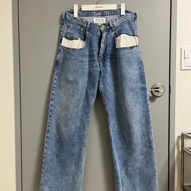 제니바지) 마르지엘라 콘트라스트데님 40사이즈