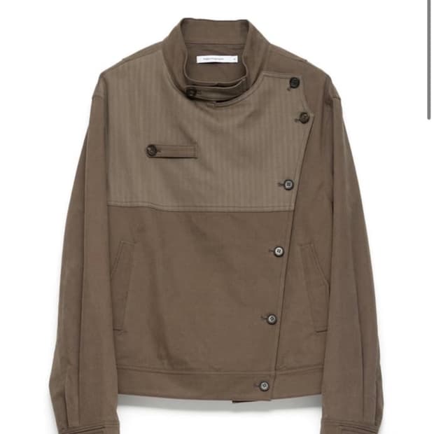 HATCHINGROOM 펜싱 자켓 Mud Brown