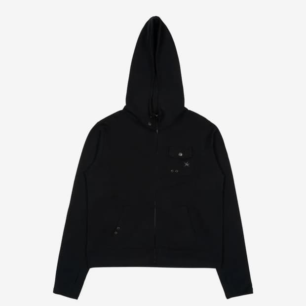 더콜디스트모먼트 TCM easy pocket hooded zip-up M