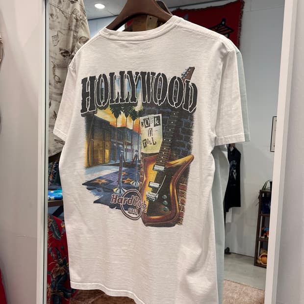 Hard Rock Cafe 하드락카페 HOLLYWOOD 반팔 티셔츠