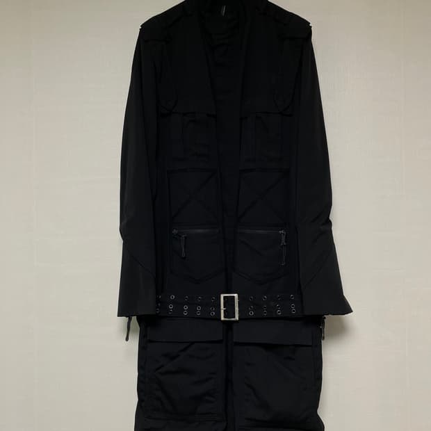 2003FW Dior HOMME LUSTER NAPOLEON COAT