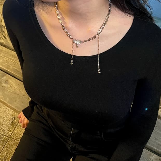 pcr053 Cloudyy necklace