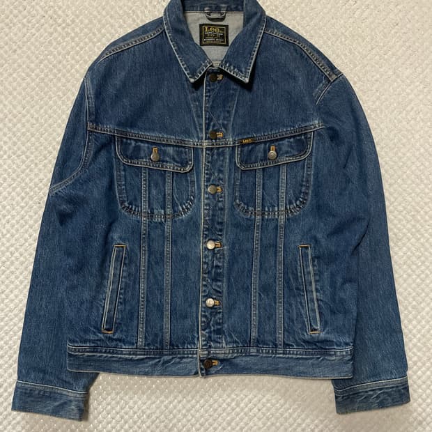 Lee 리 1990s 101J 데님 트러커 청자켓