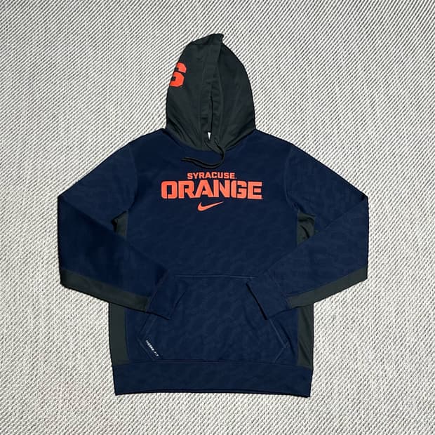 [L] Nike USA 나이키 시라큐스 네이비 폴리 후드티
