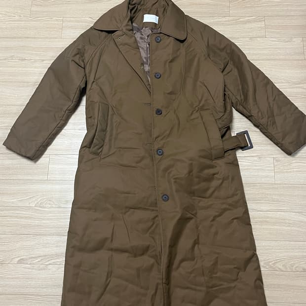 롱패딩 브라운 & 베이지 FREE(새상품)