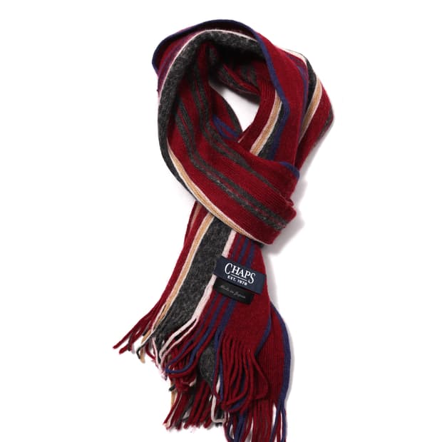 CHAPS JAPAN MADE 스트라이프 머플러 size 146*24