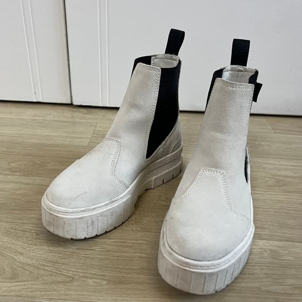 푸마 스웨이드 첼시 앵클 부츠