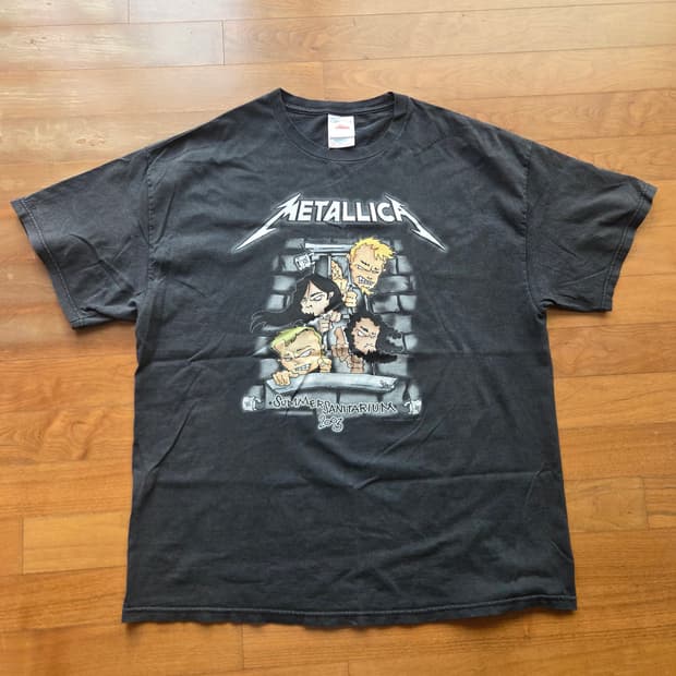 00s 빈티지 메탈리카  metallica 밴드티 [2xl]