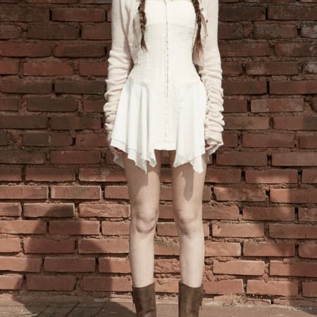 pain or pleasure 님프 드레스(크림)