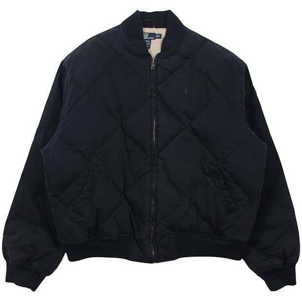 1990s 폴로랄프로렌 퀼팅 다운 자켓 빈티지