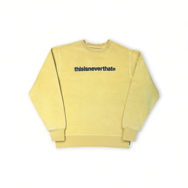 디스이즈네버댓 피그먼트 맨투맨