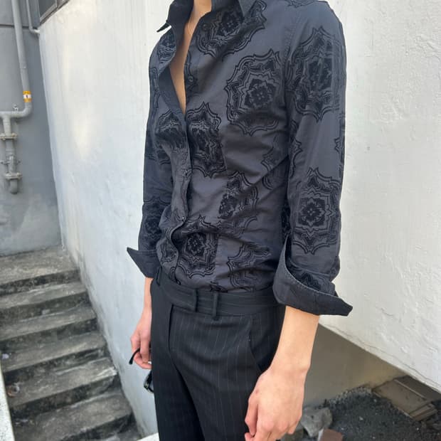 에트로 오리엔탈 패턴 셔츠