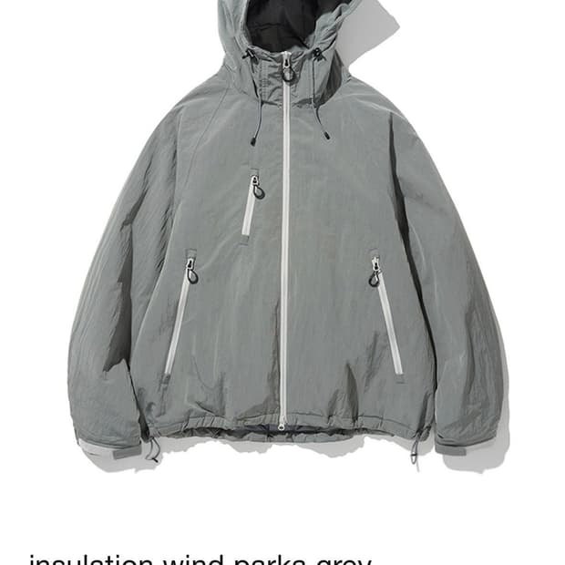 유니폼브릿지 insulation wind parka grey [XL]