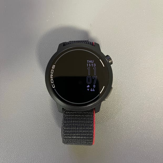 코로스 페이스 프로 블랙 + 나일론 밴드