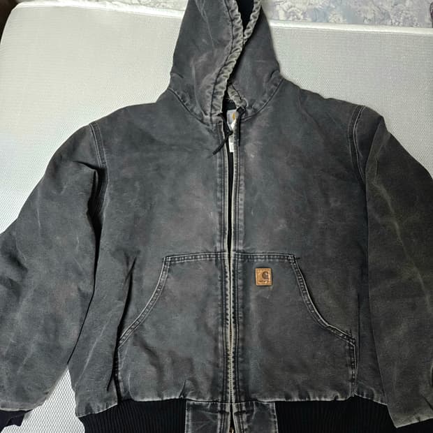 빈티지칼하트 칼하트 J130 샌드스톤 블랙 액티브자켓 2XL 블랙