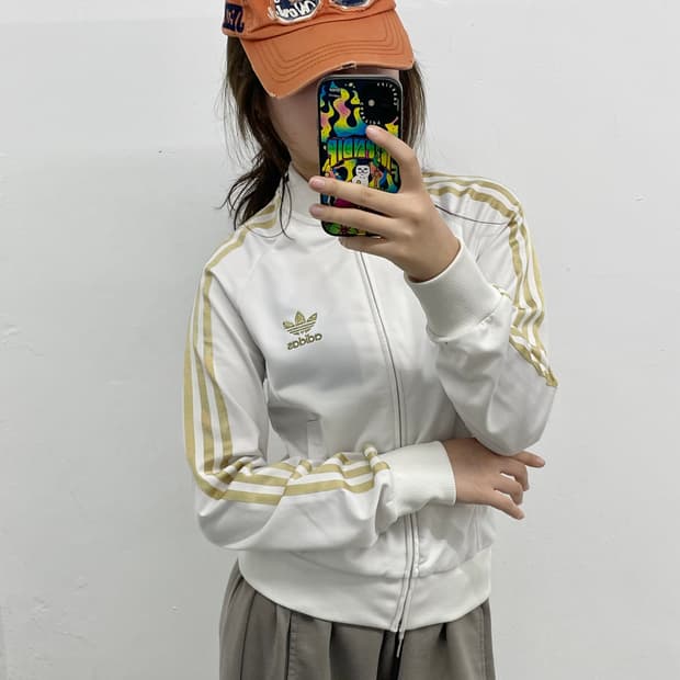 아디다스 흰금 파이어버드 져지