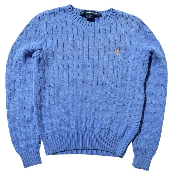 폴로 랄프로렌 케이블 라운드 니트