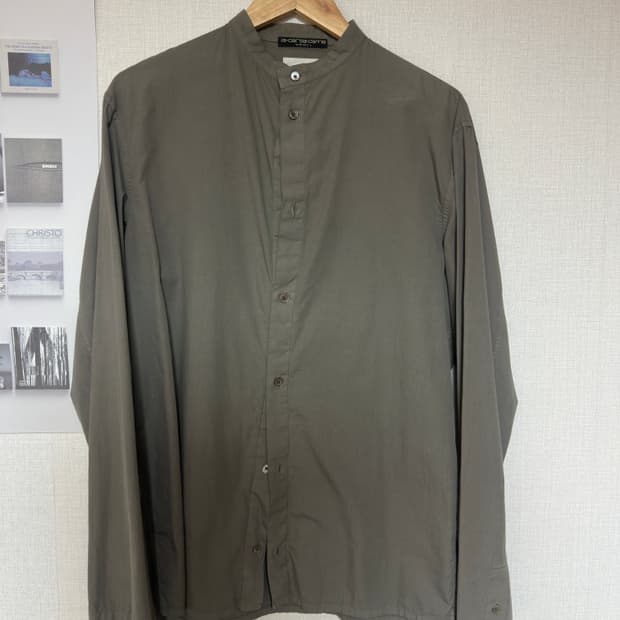 르메르 만다린 셔츠 애쉬그레이 S