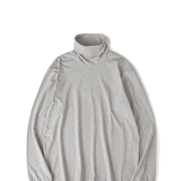 Boxer Turtlenek Tee Grey