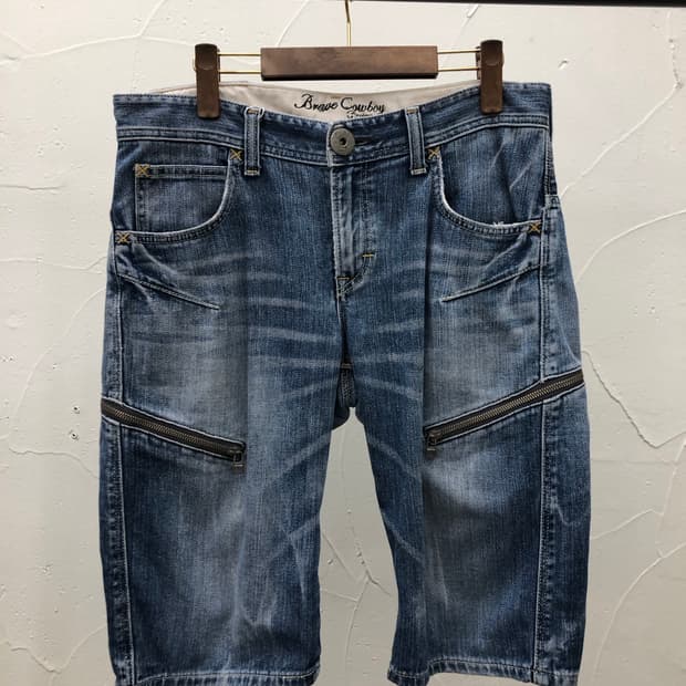 lee 카우보이 데님 쇼츠