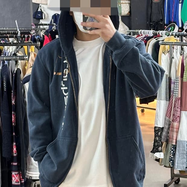 🔥칼하트 오리지널핏 풀집업 후드 (네이비)🔥