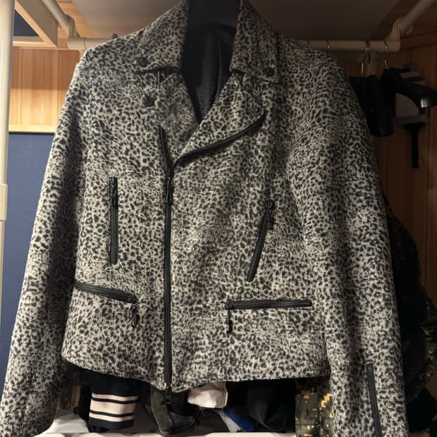 Roen X semantic design 레오파드 자켓 M