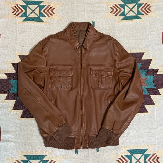 Italy sheep skin biker jacket / 양가죽 자켓