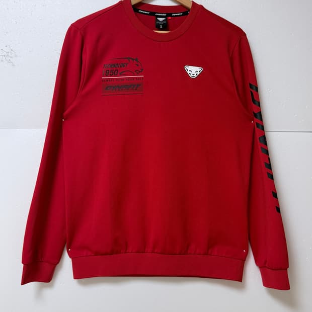 🔴다이나핏(DYNAFIT) 기능성 맨투맨 레드🔴