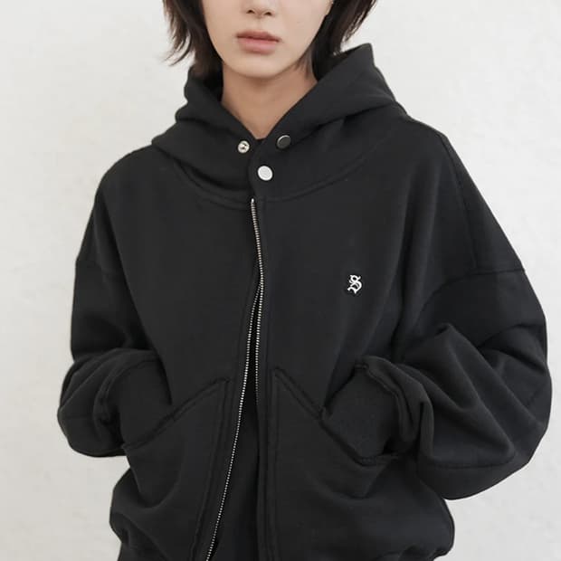 스쿠프 후드집업 