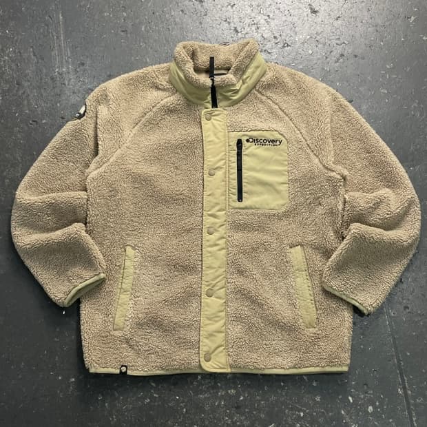 100 디스커버리 뽀글이 후리스 