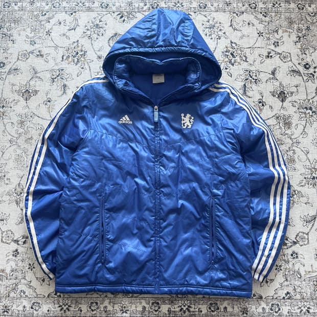 아디다스 첼시 fc 패딩 자켓