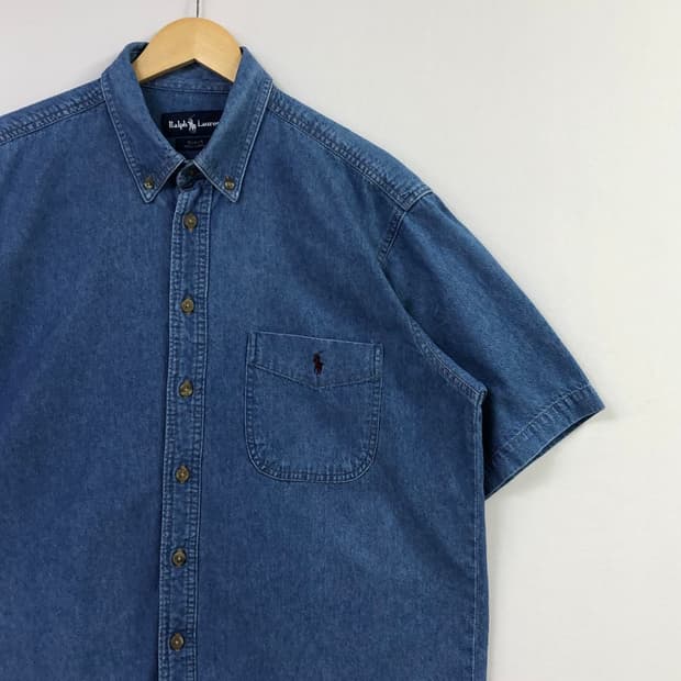 105 폴로 데님 셔츠