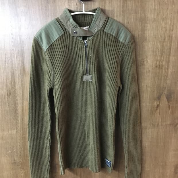 Avirex 밀리터리 니트 M