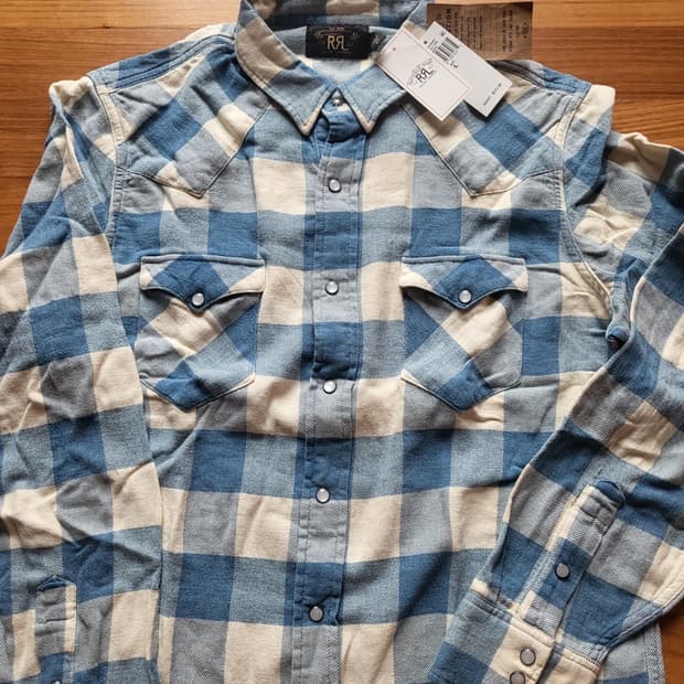 RRL/ 버팔로 웨스틴셔츠 (이동휘, 김원중) / L