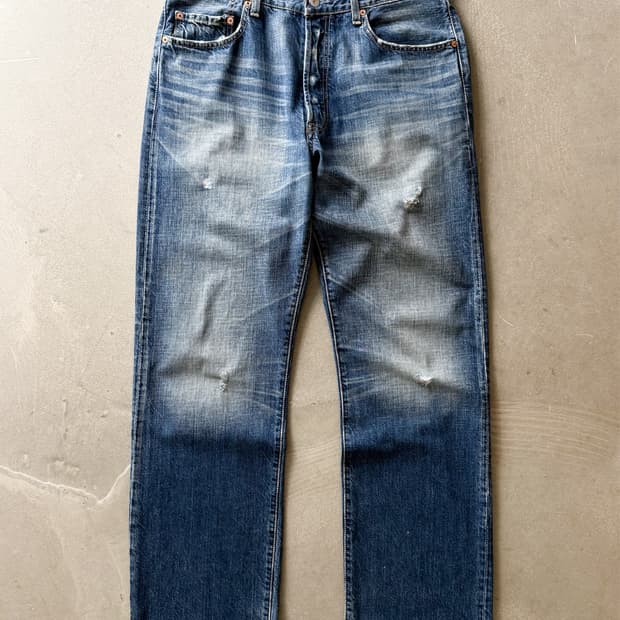 Vintage Levi’s 501 Distressed Denim Pant