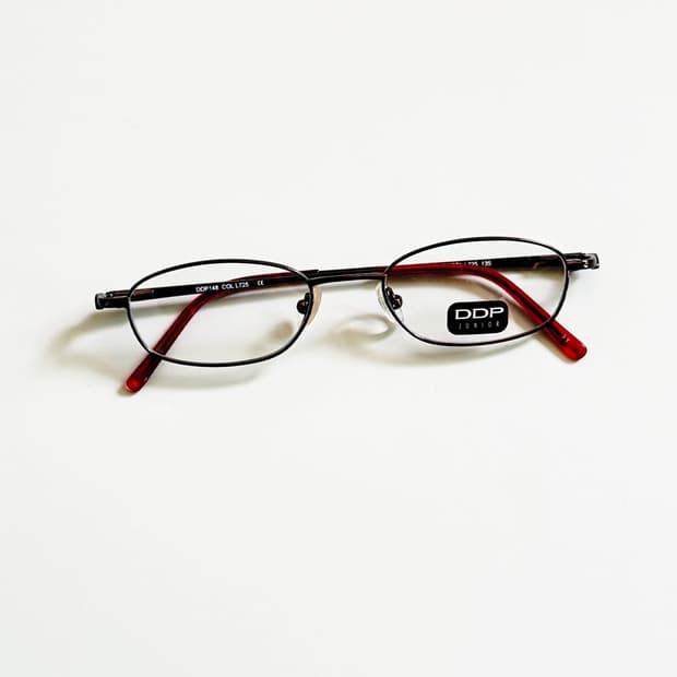 90s DDP 슬림 오벌 메탈 프레임 빈티지 안경