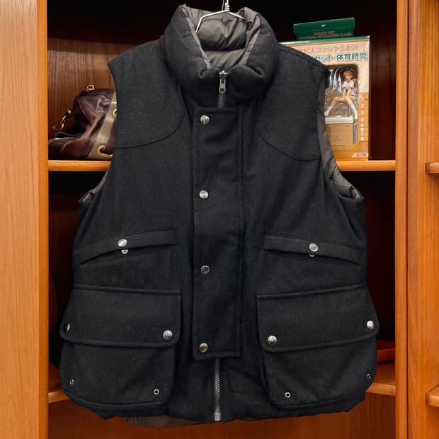 +J 14FW 질샌더 유니클로 리버시블 다운 베스트