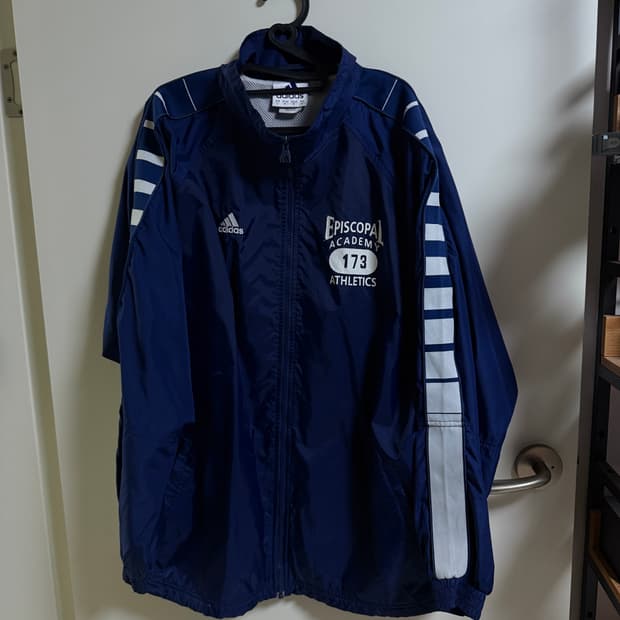 아디다스 바람막이 (길이감 굿)