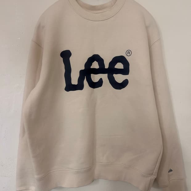 Lee 아이보리 맨투맨 S (실측m)