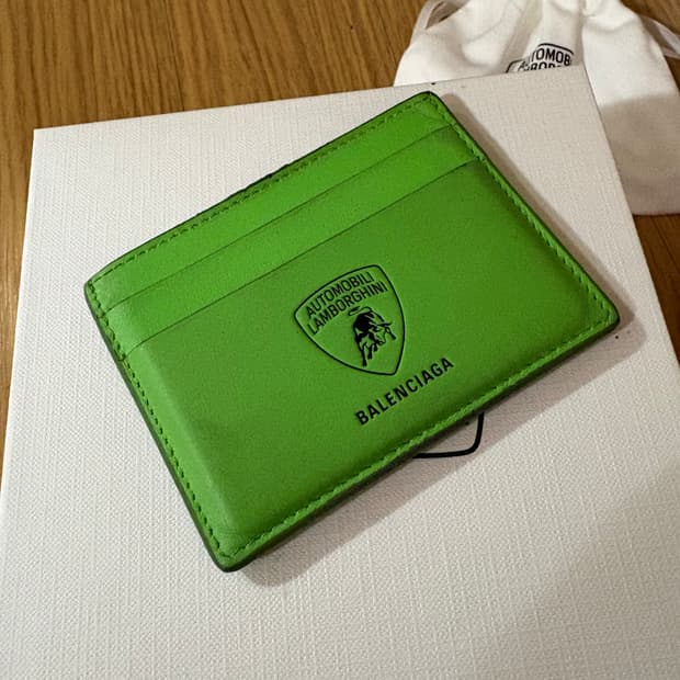 발렌시아가 람보르기니 카드 지갑